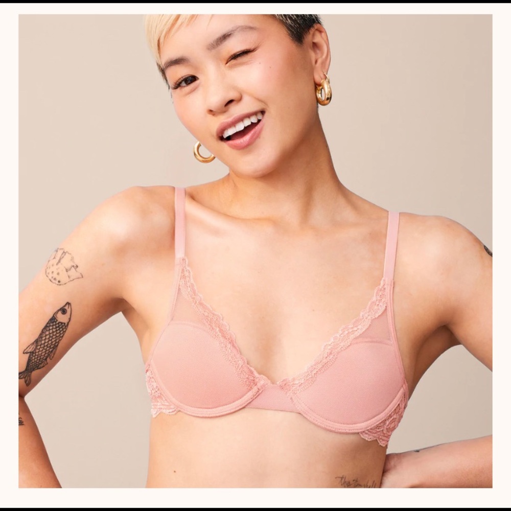 Laidback Lace Bra by Pepper with tags 34B